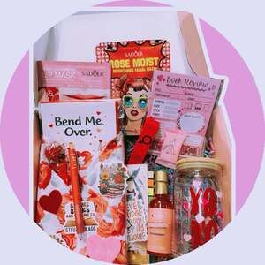 Spicy Romance Blind Date With a Book Box - Valentine's Day Spa and Bookish Myste